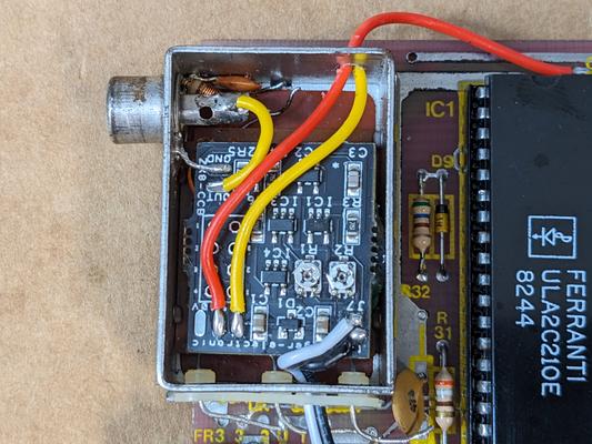 unit inside rf modulator box