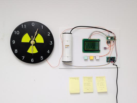 the clock