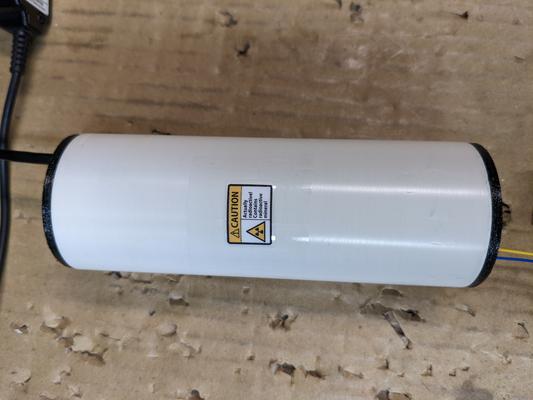 completed PVC tube